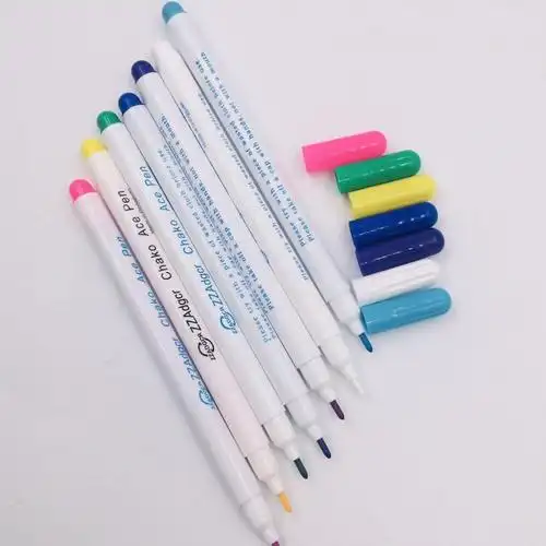 气消褪色笔 服装布艺裁剪水溶水消笔 十字绣拼布diy自动消失笔 白色5