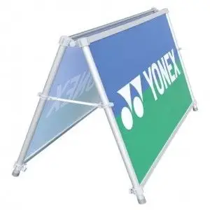 a形展架 a板广告 a型比赛围挡 商场户外围栏 户外海报架