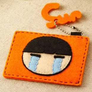 找乐儿卡套创意纯手工不织布星期七刺绣类手工编织材料织布机趣玩