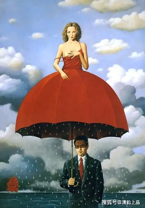 波兰画家rafal olbinski,超现实主义绘画作品欣赏