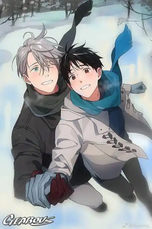 《动漫壁纸赏析》:冰上的尤里-第二期_小伙伴