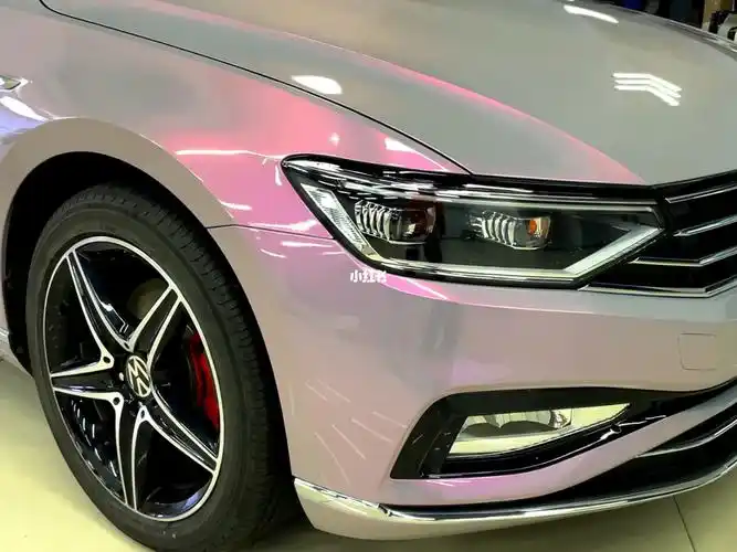 大众迈腾改色成品惊艳所有人