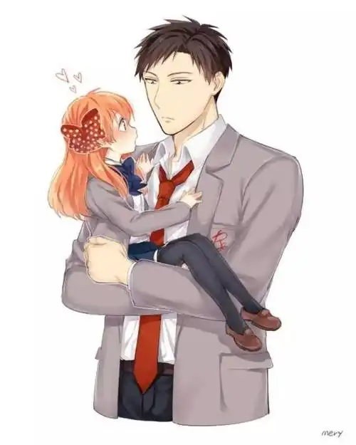 【二次元盘点】动漫里的"最萌身高差"