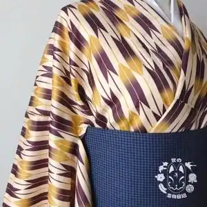 【小灰和服日记】日本正统小纹和服 渐变矢羽箭柄2021大正浪漫