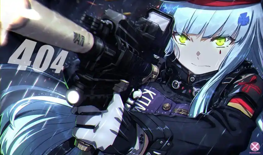 hk416插画图片壁纸