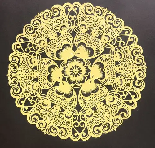 现代化剪纸(三)|平面|图案|肉肉999 - 临摹作品 - 站酷 (zcool)