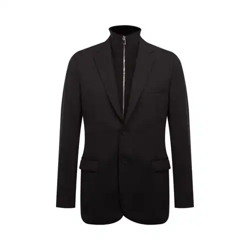 diorhomme黑色简约大气利落剪裁挺拔版型男士西服