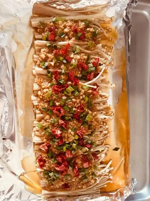 落雪如冰做的懒人版锡纸金针菇懒人版锡纸金针菇烤箱首页登录注册作品