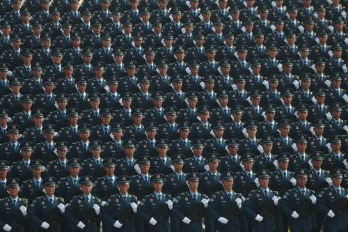 空军方队 图片来源于新华社