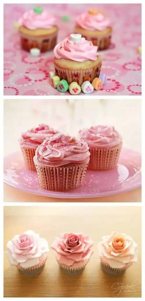 可爱粉色系蛋糕秀