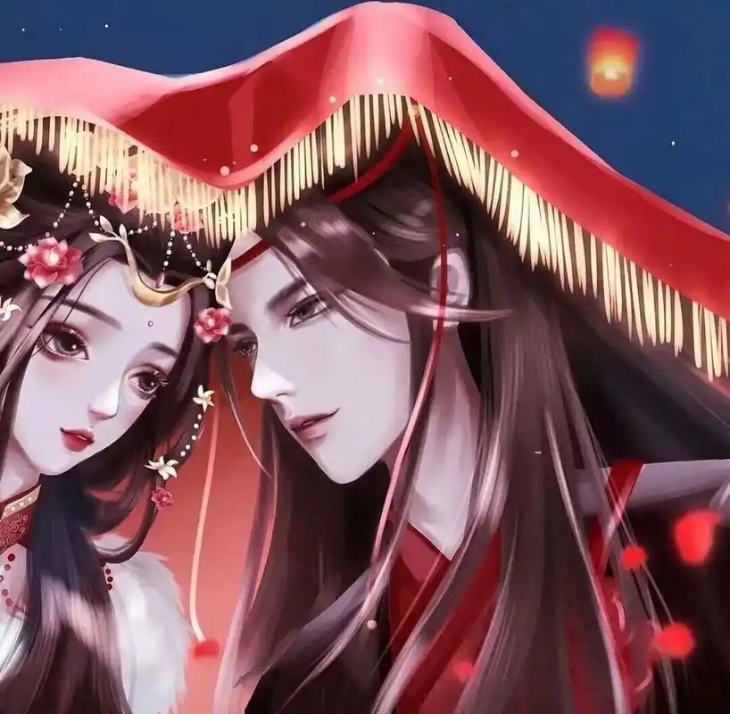 古风情侣头像 超好看的古风情头:唯愿君心似我心,定不负相思意!