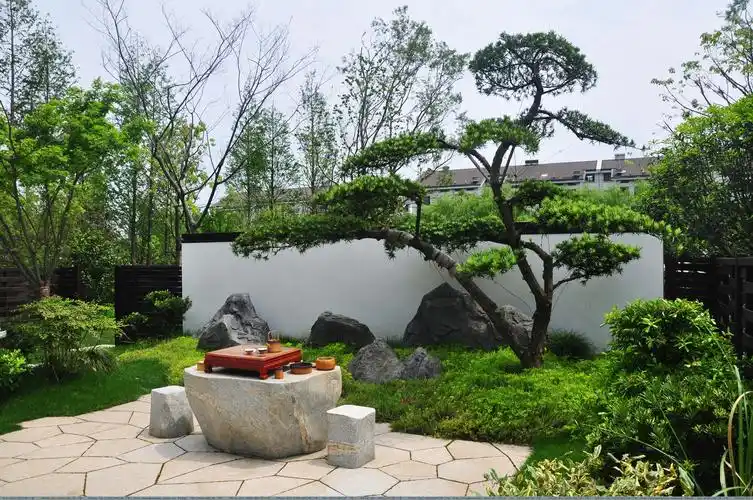 中式庭院-金地澜悦禅意样板庭院