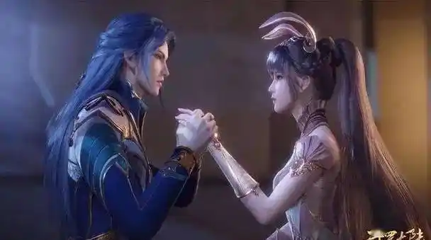 斗罗大陆:小舞订婚穿婚纱提前看,白色婚礼服很美,比比东不香了_唐三