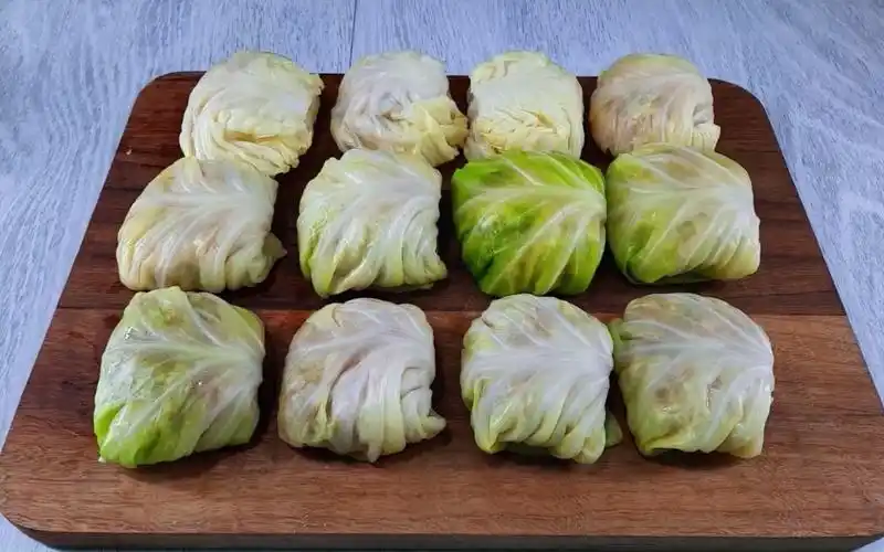 俄罗斯下酒菜之包菜卷肉末