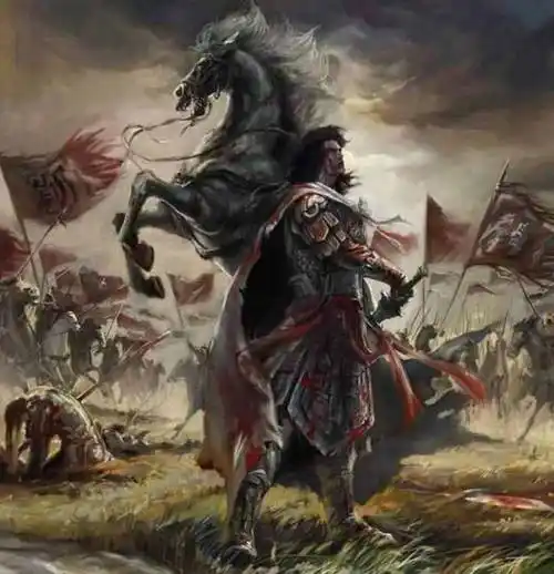 项羽在中国古代历史上,项羽被誉为最勇猛的猛将之一,他的英勇无畏甚至