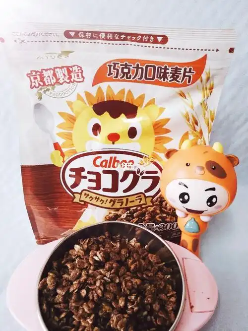 营养又健康麦片就是calbee卡乐比巧克力麦片