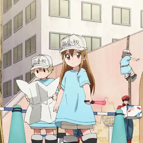 自截动漫头像工作细胞血小板