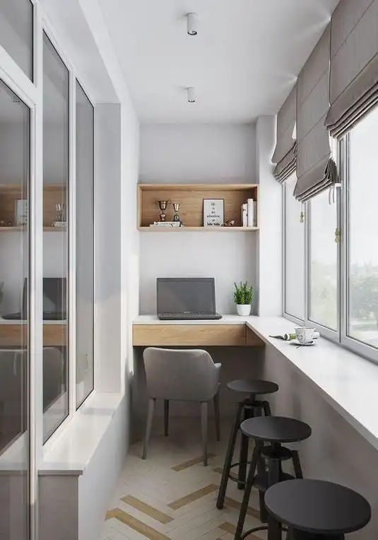 小户型阳台的七款创意设计,好看又实用!