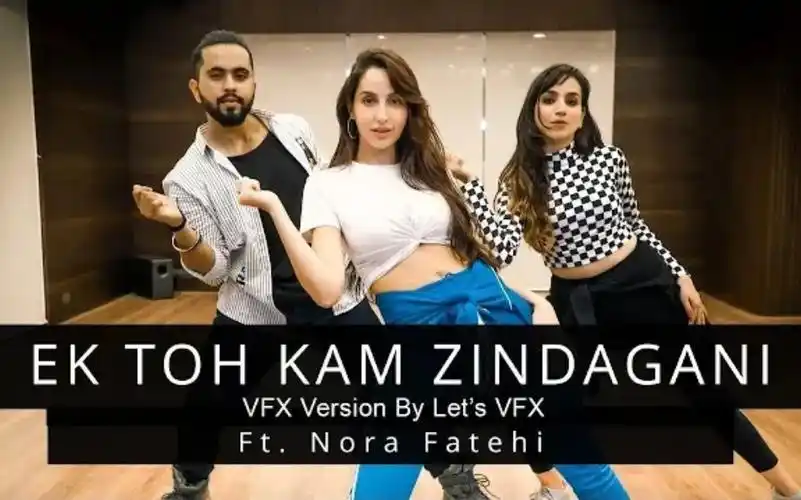nora fatehi 超酷炫特效练习室版ek toh kam zindagani