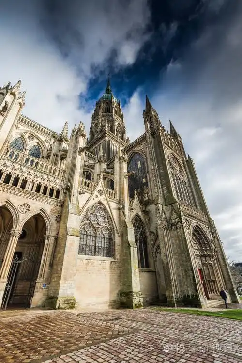 bayeuxnotredame诺曼底法国中世纪大教堂
