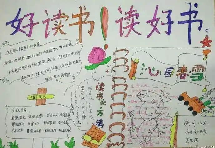 读书手抄报内容