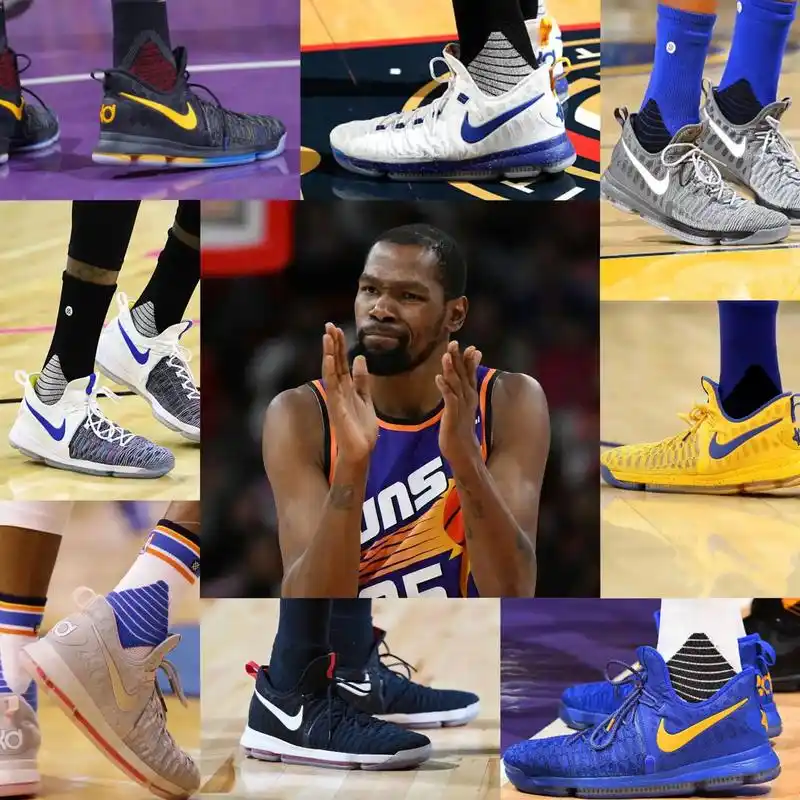 既好穿又好看的杜兰特球鞋——kd9.有哥们私信我说想看小帅的 - 抖音