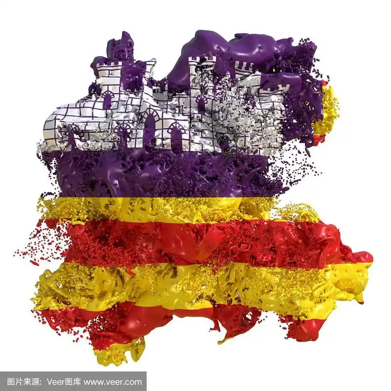 巴利阿里群岛旗帜液体