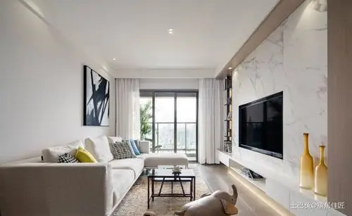 超级温馨舒适的现代简约三房一厅三居现代简约家装装修案例效果图