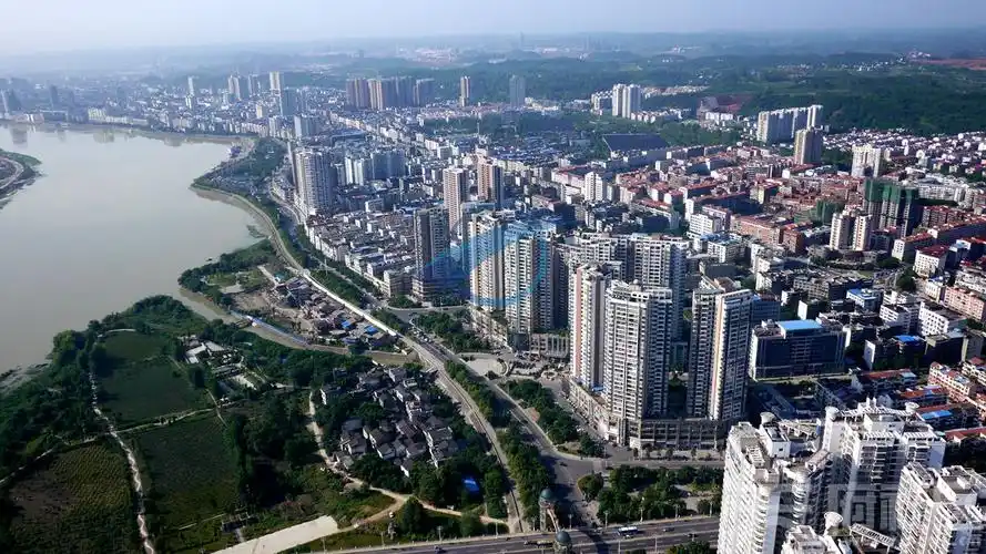 航拍遂宁-- - 城市论坛 - 天府社区