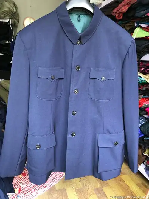六十年代纯毛中山装