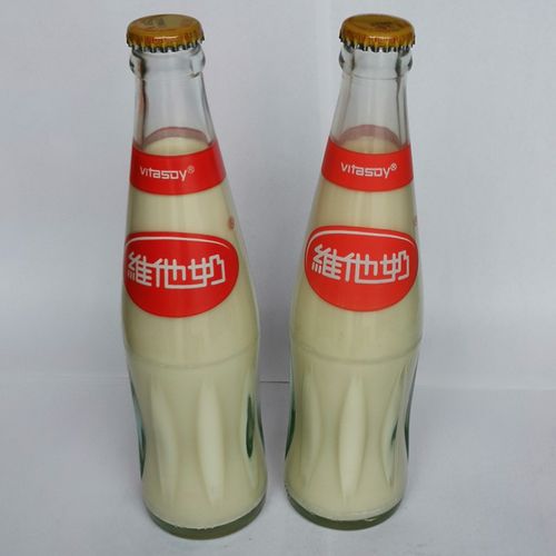 维他原味豆奶饮料236ml玻璃玻璃瓶瓶装植物蛋白饮料