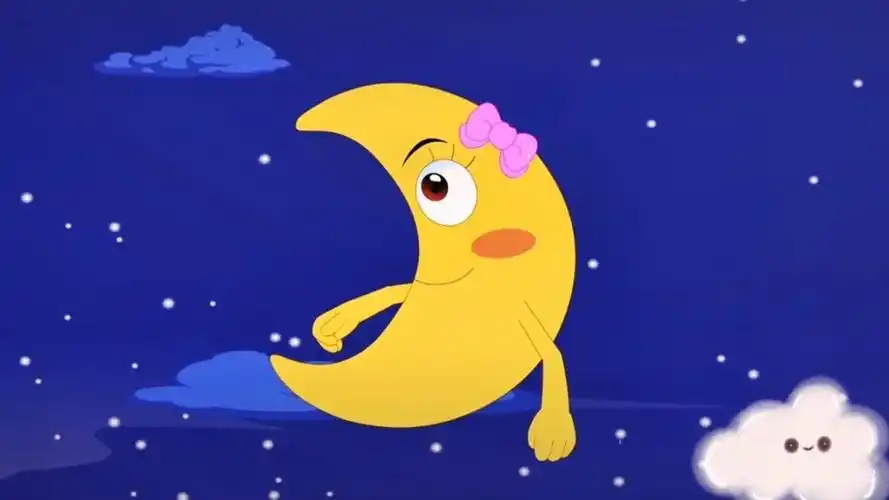 睡前绘本故事:《月亮姑娘做衣裳》.