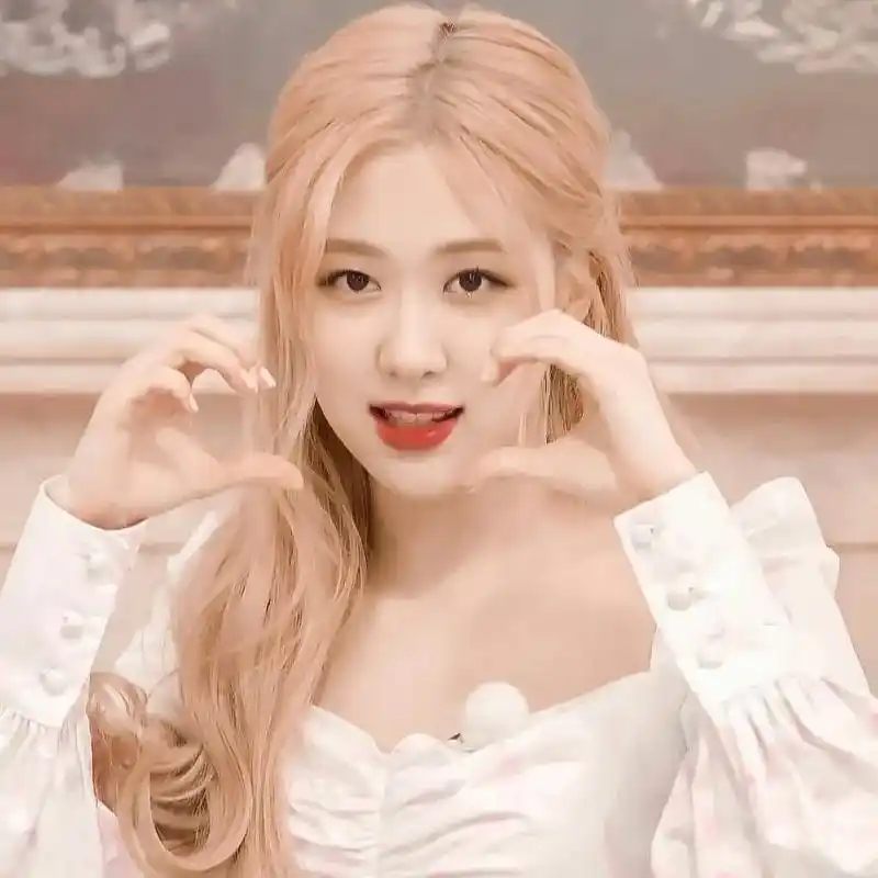 blackpink 四闺女的脸颊比心78 - 抖音