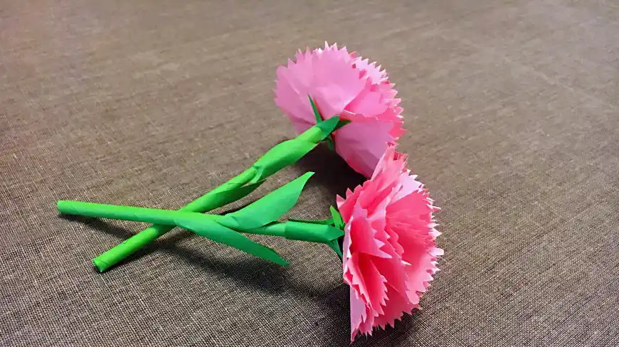 母亲节康乃馨手工花束