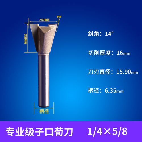 子口荀刀燕尾槽铣刀榫刀家具抽屉拼接榫头刀木工锣机修边机刀头1234