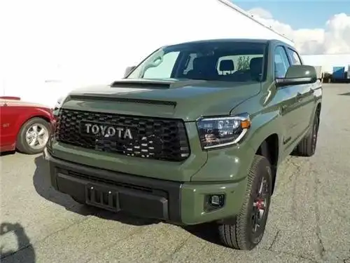 2020款丰田坦途trdpro军绿色皮卡出售