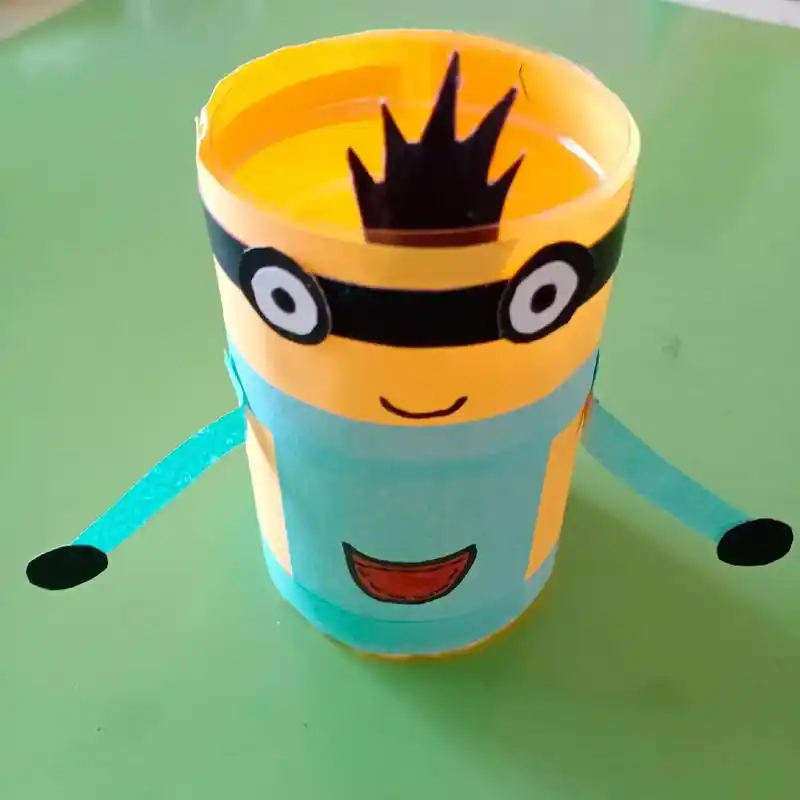 记录手工笔筒的制作过程