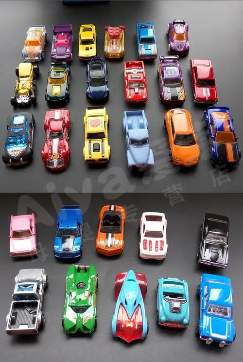 风火轮火辣小跑车20辆装合金玩具车模型男孩礼物兰博基尼跑车礼盒