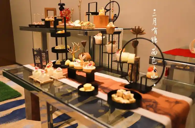 新中式茶歇摆台