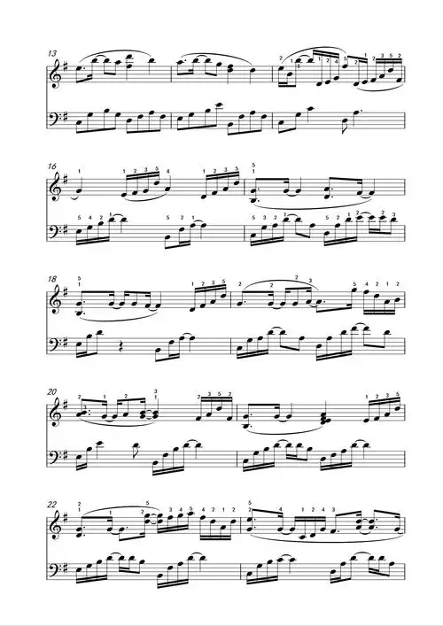 komorebi极致还原版钢琴教学主页有完整视频演奏