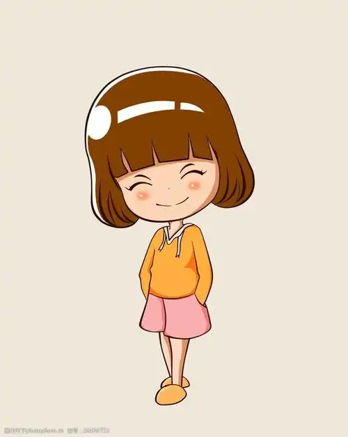 卡通女孩动漫人物卡通人物