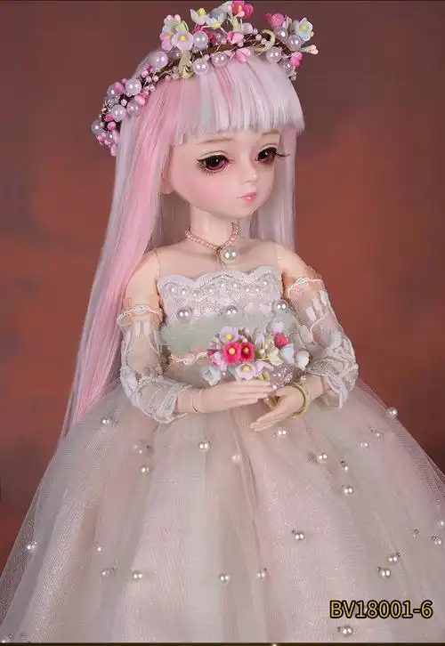 【京闪配送】多丽丝凯蒂娃娃kd关节换装洋娃娃45厘米bjd女孩玩具仿真