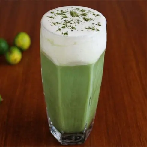 东喜茶-绿茶奶盖