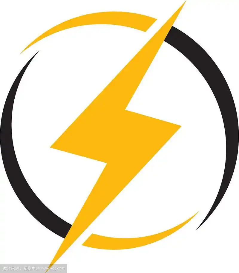 闪电图标标志和符号