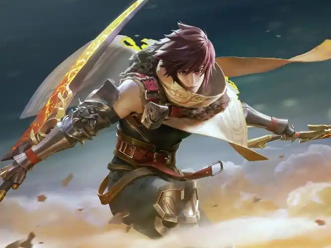 王者荣耀澜帅气图片插画图片壁纸