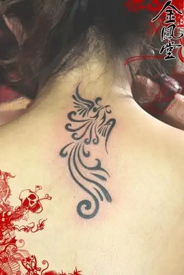 求凤凰纹身图腾