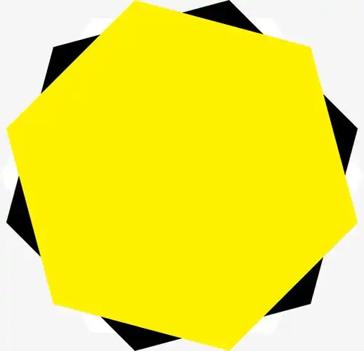 多色多边形矢量图形