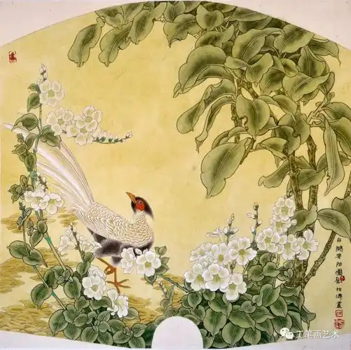 著名画家刘怡涛巨幅扇画艺术欣赏张张精彩值得一看