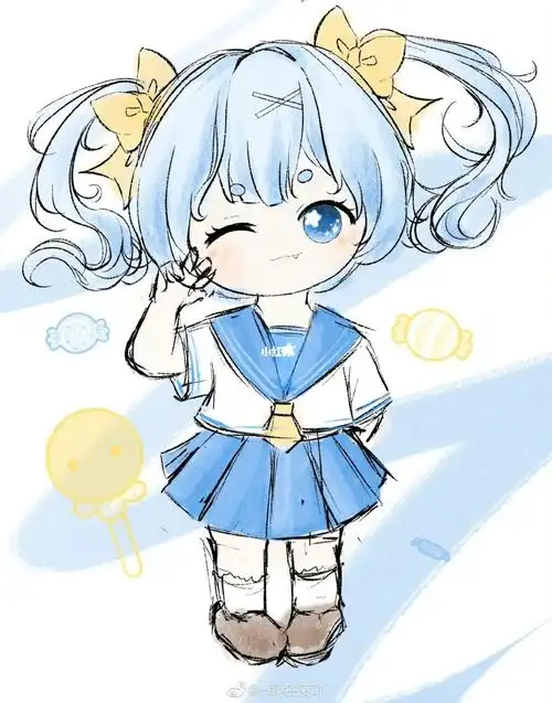 角色60天挑战赛  day17@角色班长#少女插画  #插画打卡  #插画学习