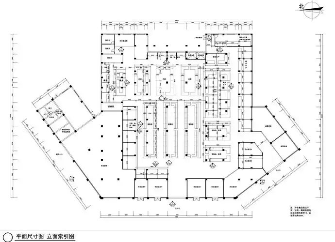 生鲜市场农贸市场装饰施工图